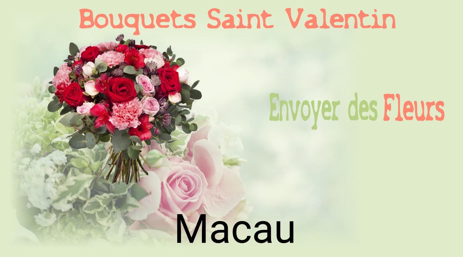 Roses de Saint-Valentin livrées à Macau